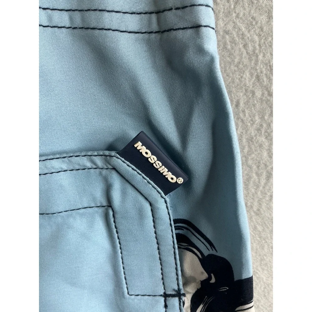Mossimo Board Shorts Men's Medium Malibu Ocean Floral‎ Swim Trunks